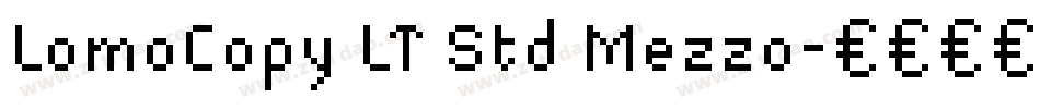 LomoCopy LT Std Mezzo字体转换
